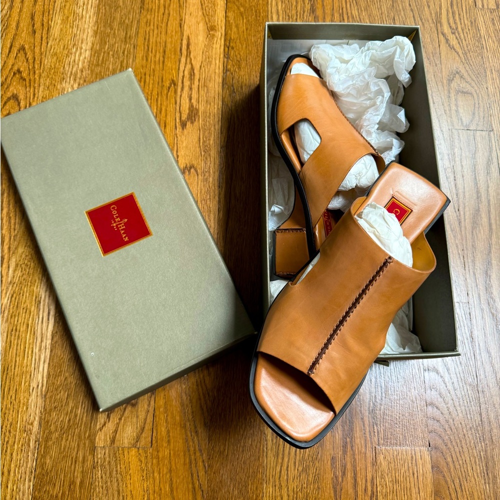 Cole Haan Neiman Marcus NIB Summer Leather Sandals 9B